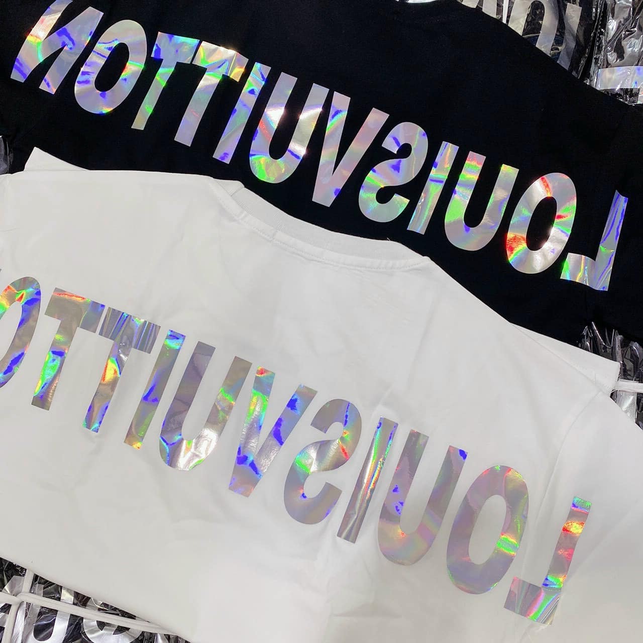 [HCM]Áo thun TAY NGẮN tráng gương 7 màu  logo và sau lưng (CHỤP FLASH HAY CÓ ÁNH SÁNG SẼ ĐẸP HƠN) (TAY LỠ IB)