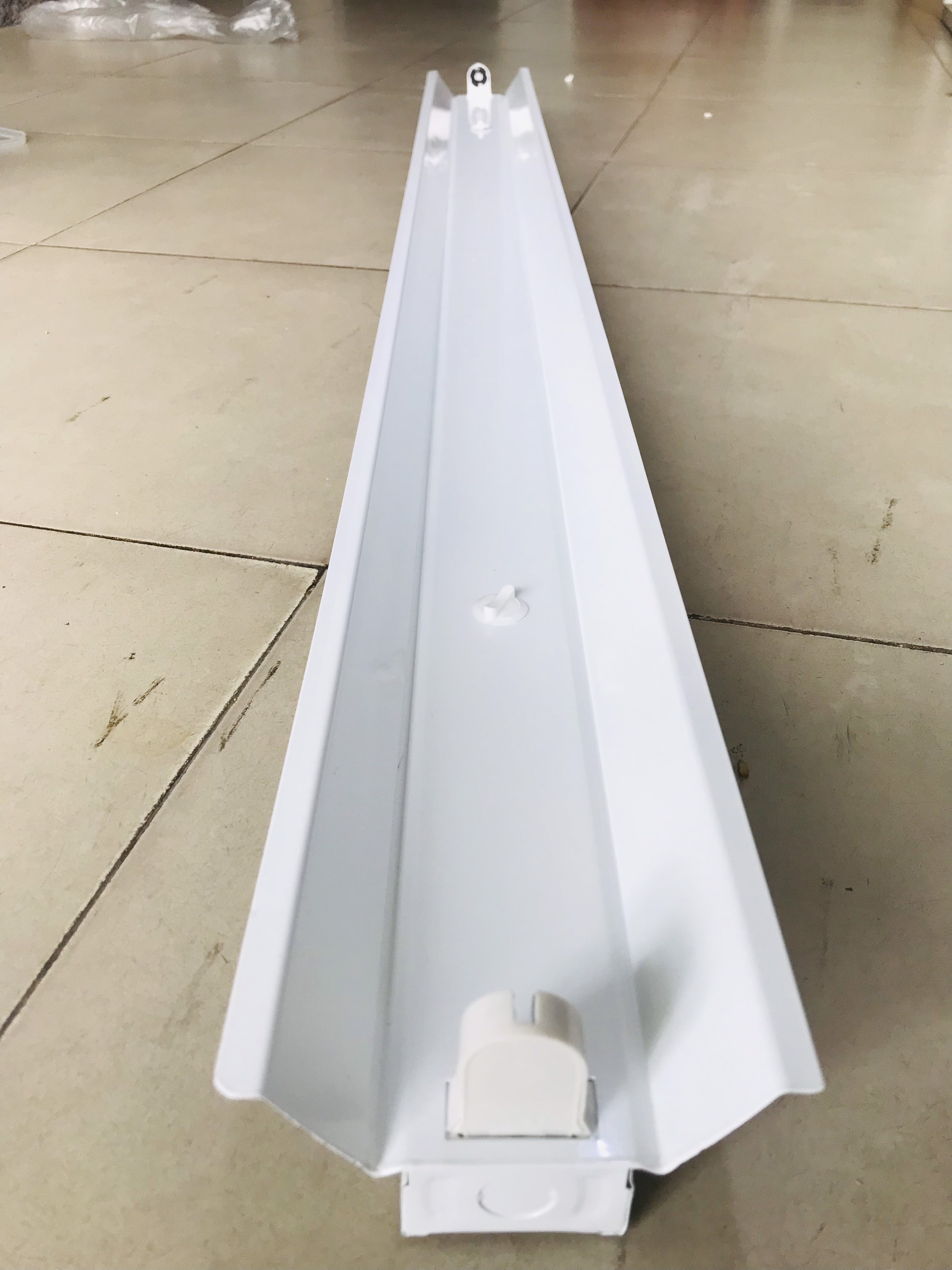 [HCM]Máng đèn LED - Máng chóa đèn đơn T8 1m2 - LS - C1 - 120