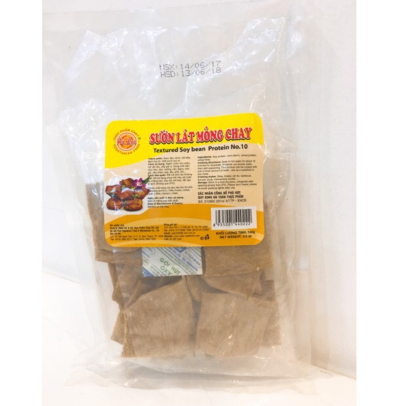 SƯỜN LÁT MỎNG CHAY ÂU LẠC (100 G)