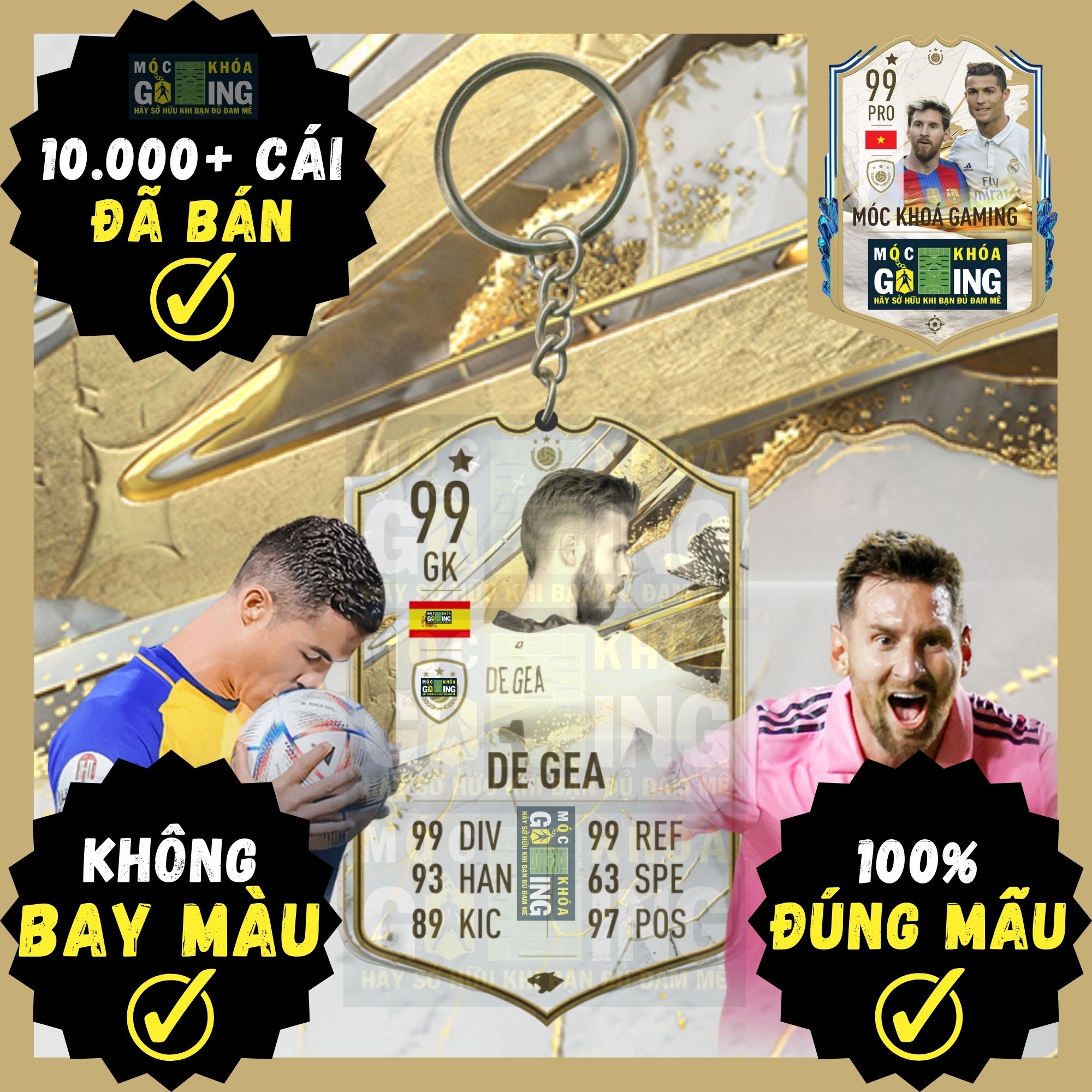 David de Gea keychain-gaming keychain