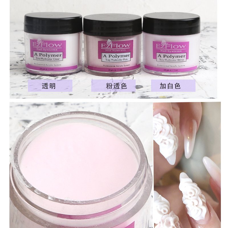 [HCM]BỘT MỸ EZFLOW ĐẮP MÓNG LÀM HOA
