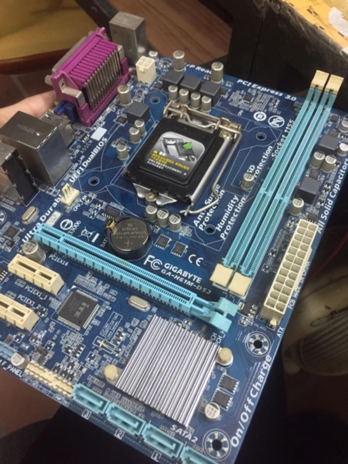 H61 GIGABYTE ver cao 3.0,4.0,5.0 (đẹp bh- 1tháng)