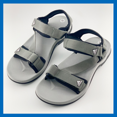 Giày Sandal Nam Quai Ngang ADIDAS ( Đen Xám)