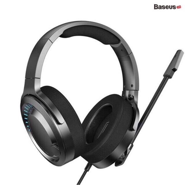 Tai nghe chuy&ecirc;n nghiệp cho game thủ, baseus d05 c&oacute; d&acirc;y usb/type-c &acirc;m thanh stereo 3d c&oacute; đ&egrave;n led nhiều m&agrave;u sắc, mic hd cho m&aacute;y t&iacute;nh