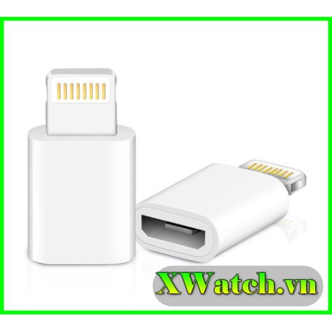Đầu Chuyển Đổi Từ Cổng Micro USB / Type C Sang ip Cho táo