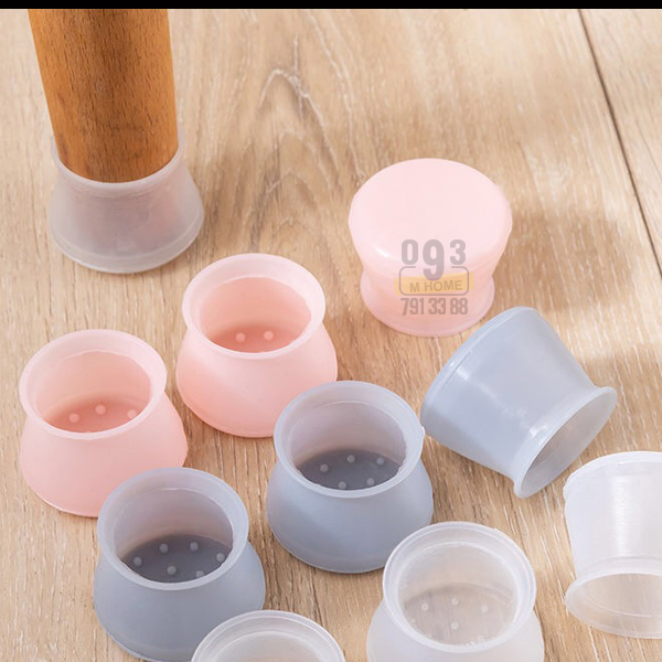 Combo 4 Furniture Silicon Protection Cover, Furniture Cup, Chair Leg Caps End Tip Feet Furniture Glide Floor Protector