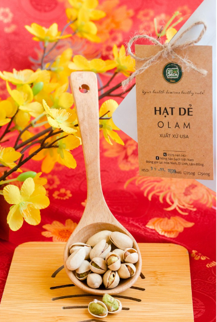 Hạt dẻ cười còn vỏ Mỹ 500gram - Pistachio