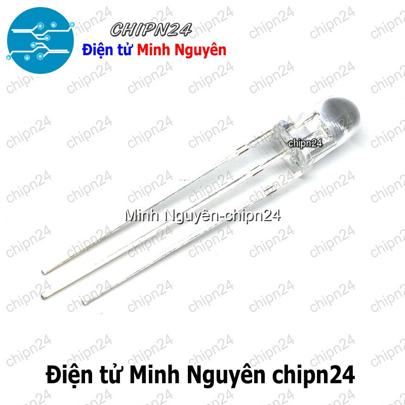 [25 con] (TK7-8) Led 2 màu 3 chân 5MM Trong (Đỏ/Vàng/Xanh Lá/Dương, Âm chung/Dương chung) - [Chọn Loại] - HHH.00165