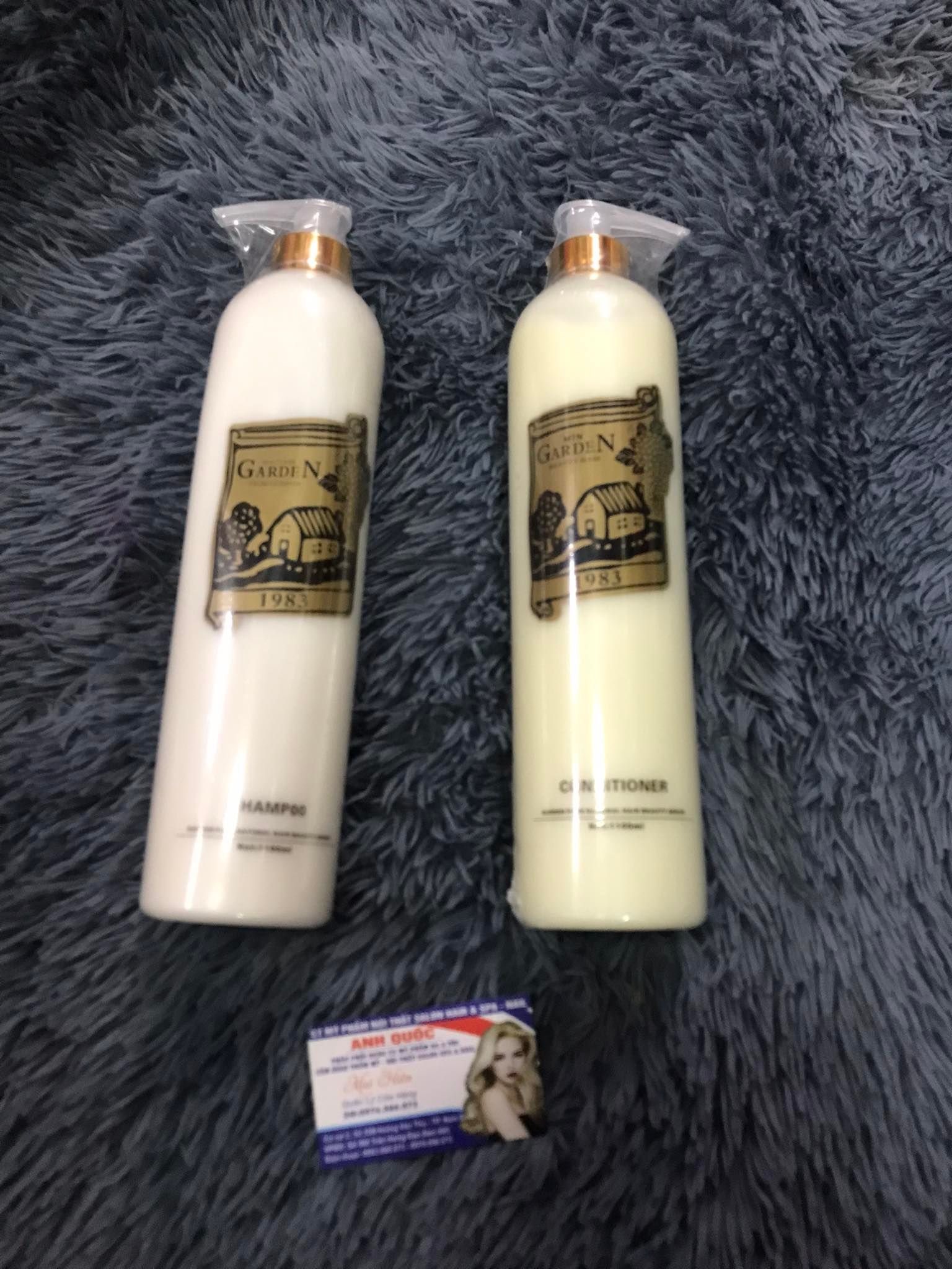 Bộ dầu gội và dầu xả Garden (1100ml/chai)
