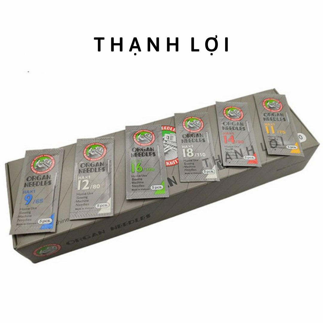 Vỉ 5 Cây Kim Máy May Gia Đình (Kim Nhật)