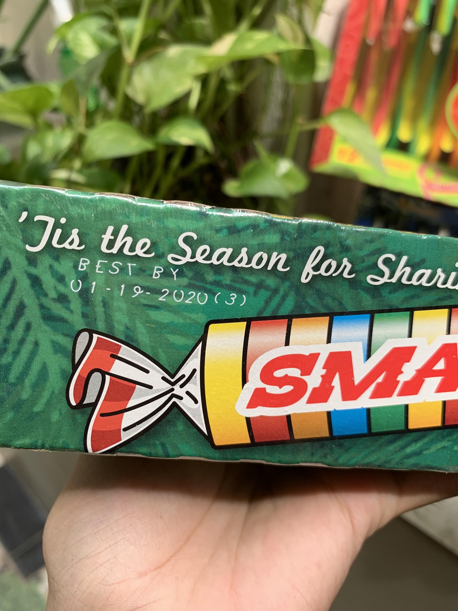 [HCM][Hoba Food] Kẹo Gậy Giáng Sinh vị Trái Cây ( Smarties )