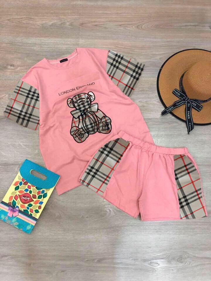 [HCM]SET BỘ ĐÙI THỜI TRANG THIÊU GẤU SIÊU DỄ THƯƠNG