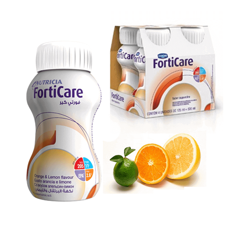 Sữa Forticare vị cam chanh ( lốc 4 chai)
