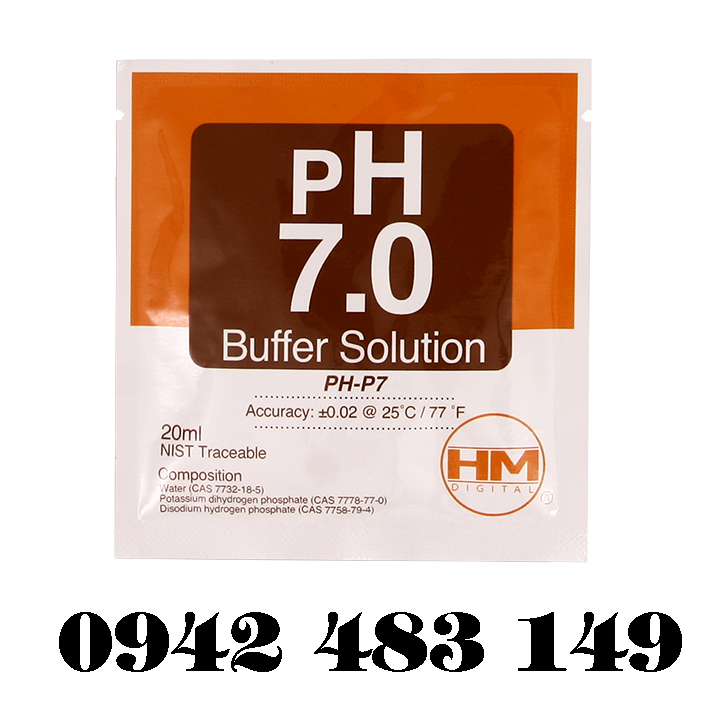 [HCM]Dung dịch hiệu chuẩn pH7 - Gói 20ml