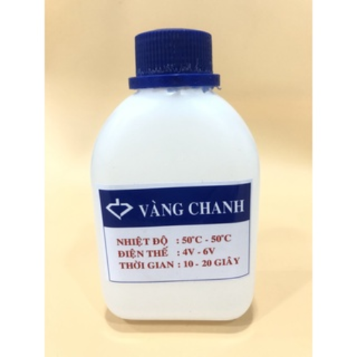 Nước xi trang sức vàng/bạc 500ml,nước xi vàng/bạc chai 500ml