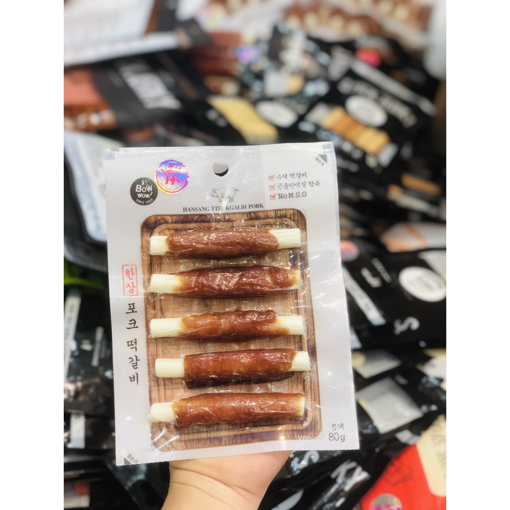 Bánh thưởng Bow wow gói 80g