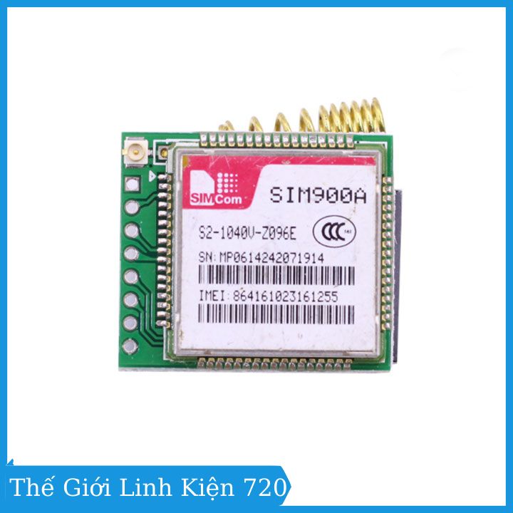 Module sim 900A mini tích hợp khe sim
