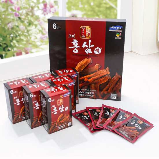 Nước hồng sâm hàn quốc pocheon hộp 30 gói * 70ml