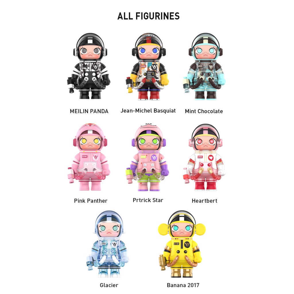 Mô hình PopMart MEGA SPACE MOLLY Series 2 - Molly Mega Space chính hãng