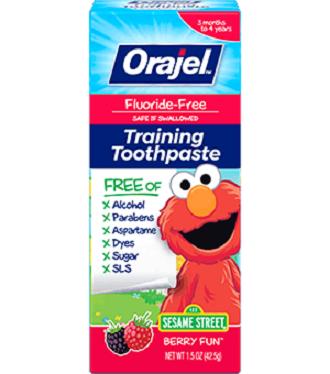 Kem đánh răng trẻ em Orajel Training Toothpaste 42.5g - Hàng nhập Mỹ