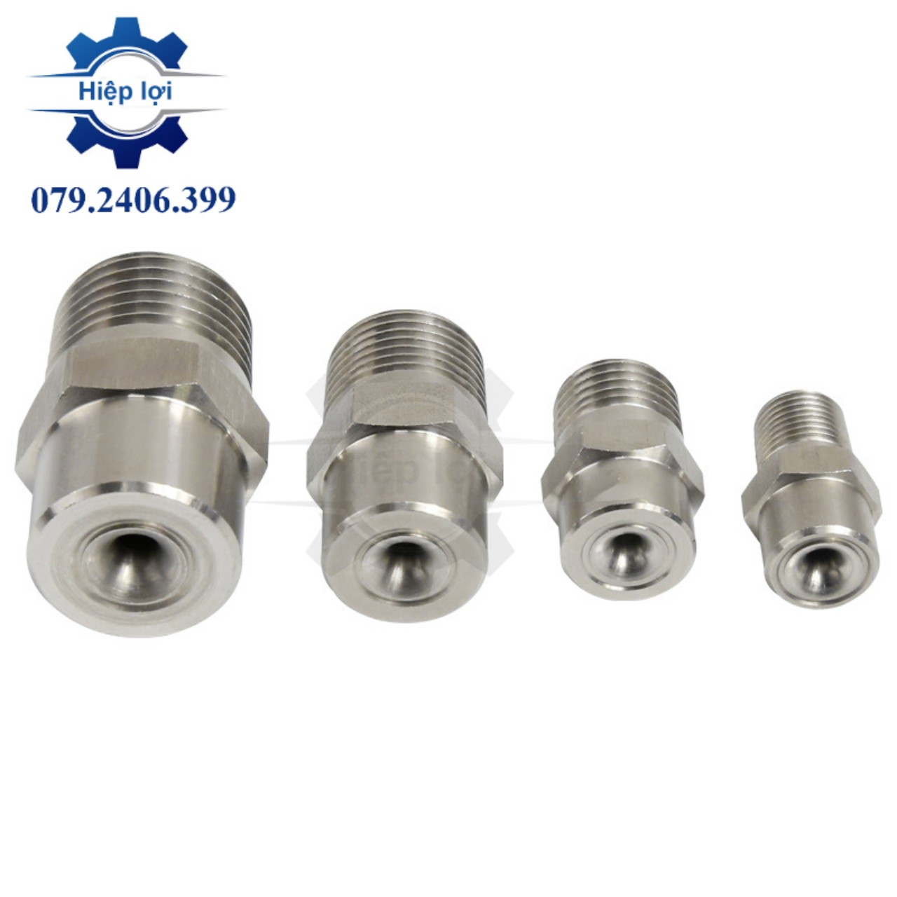 Béc inox phun hình nón - Béc phun sương inox