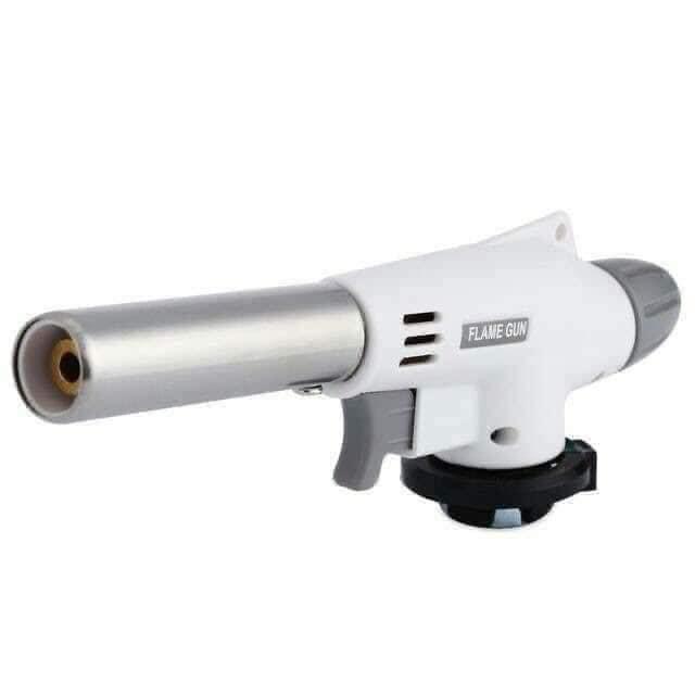 Đầu khò gas mini đánh lửa tự động - đầu khò bình gas mini đánh lửa tự động 920 trắng