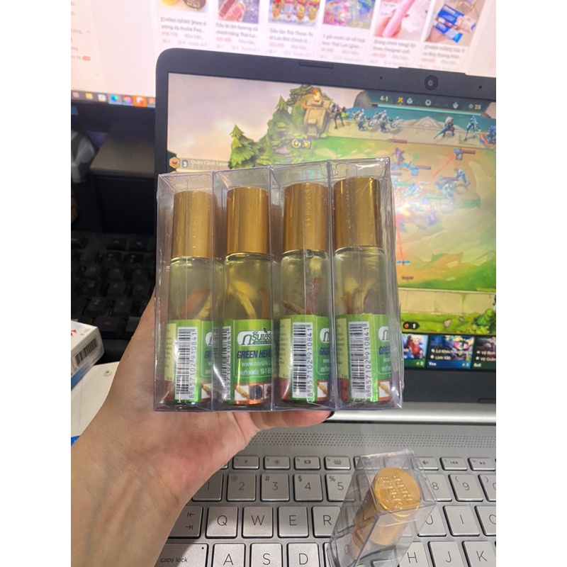 [COMBO 6 CHAI] Dầu Lăn Tinh Dầu Nhân Sâm Chính Hãng Thái Lan