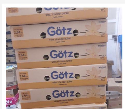 Váng sữa Gotz 48 hộp date mới nhất