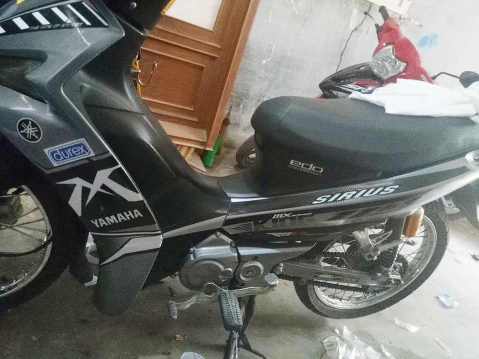 Tem sirius fi đen xám MX king