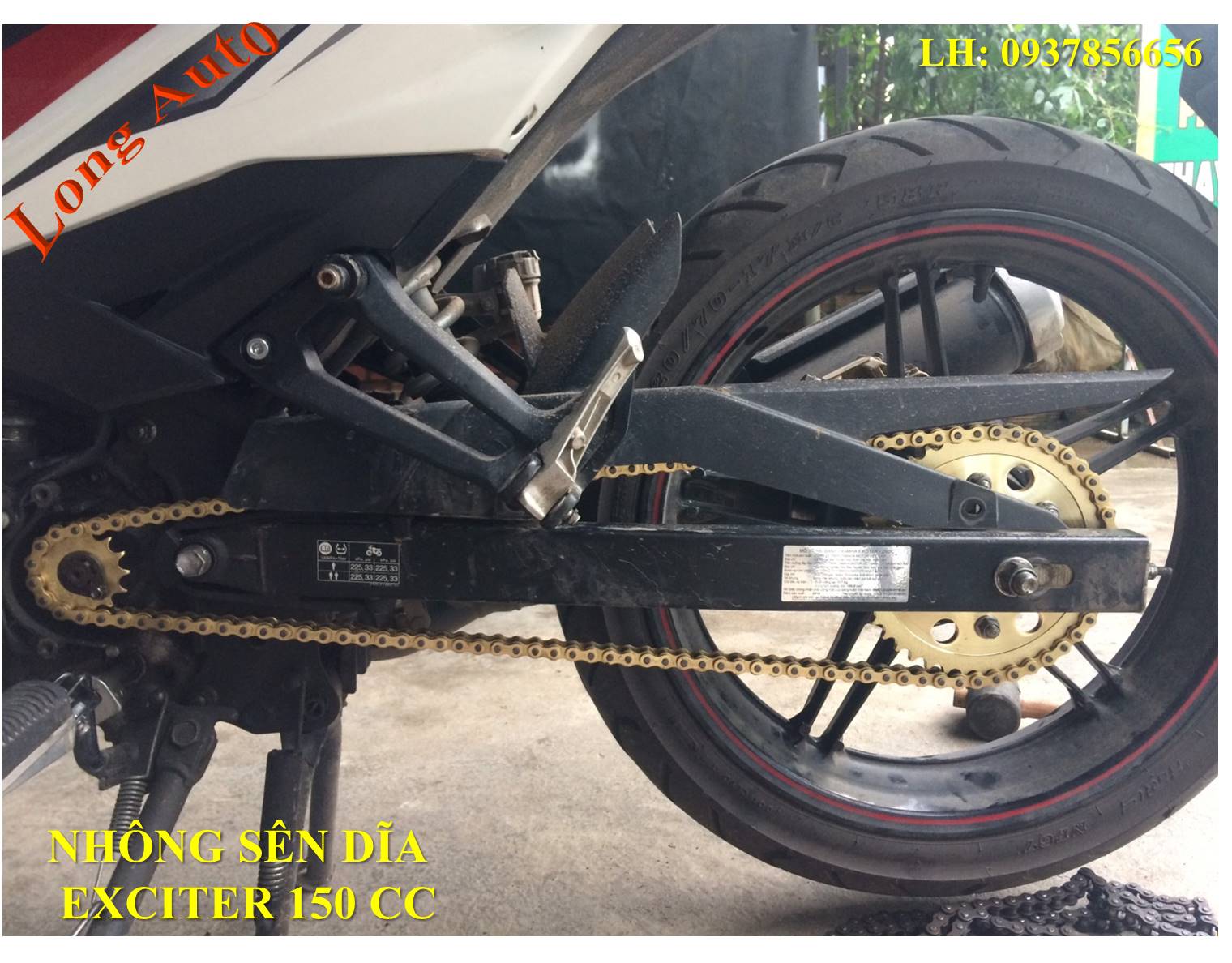 [HCM]Nhông sên dĩa Exciter 150