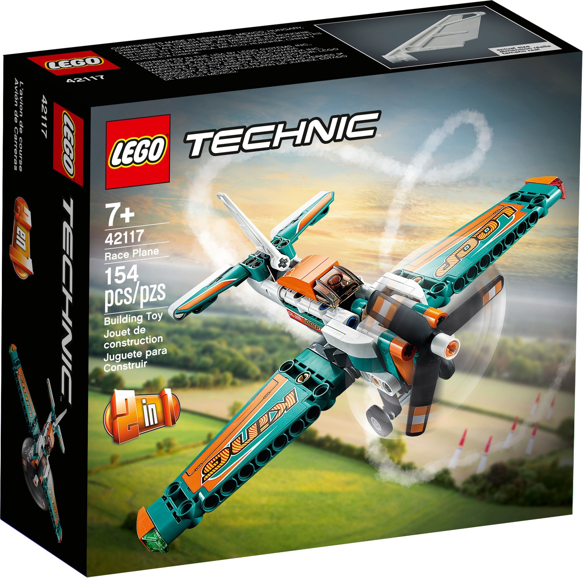 Đồ Chơi Lắp Ráp LEGO Technic 42117 Máy Bay Phản Lực [BrickVN]