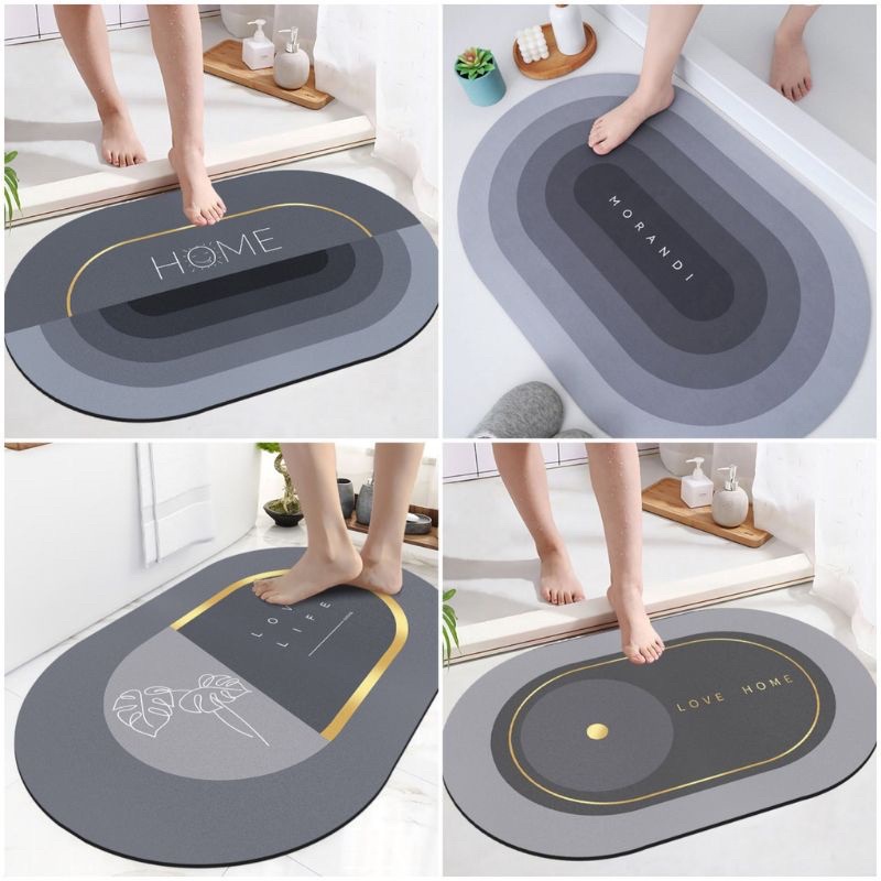 Thảm chân silicon siêu hút nước nhanh khô 40x60cm