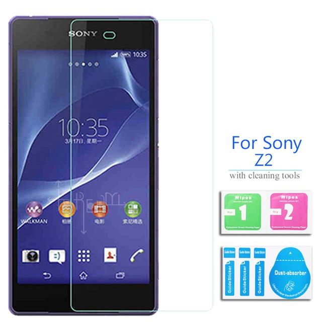 Kính Cường Lực Cho Sony Z2 (Trong suốt) (Combo 2 chiếc)