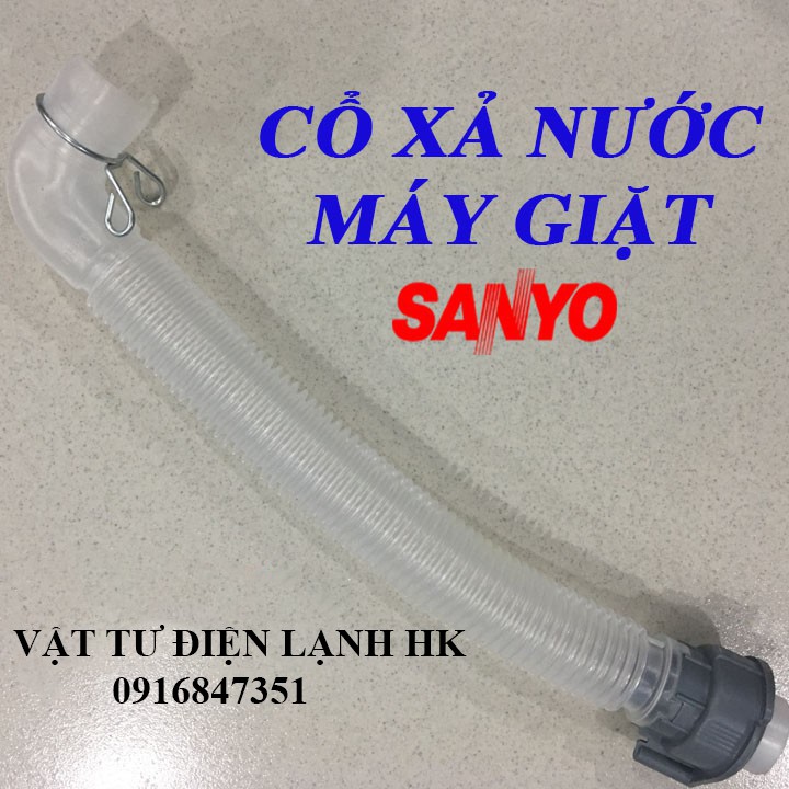 Cổ xả thoát nước máy giặt SANYO mới