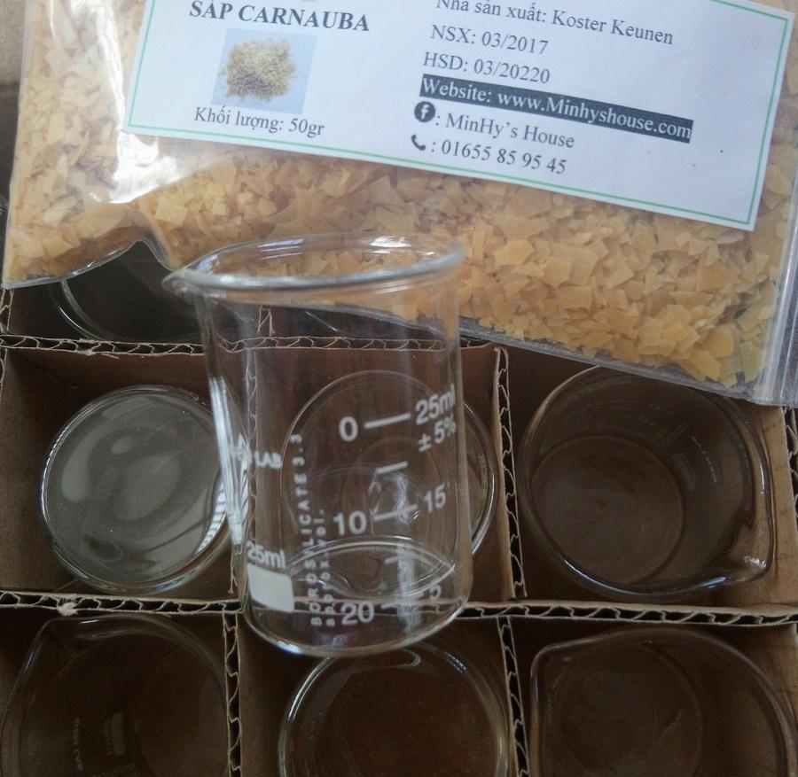 Cốc thuỷ tinh chịu nhiệt 25ml ( loại 1)