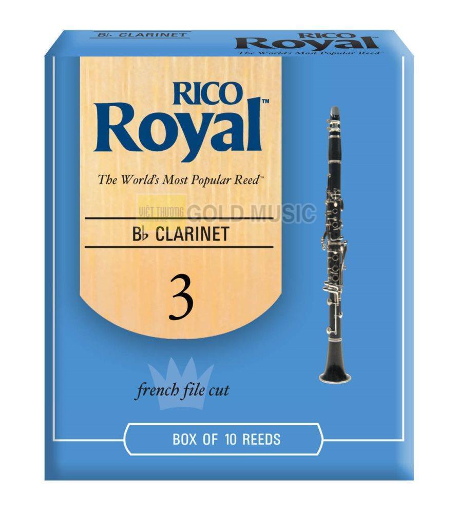 Dăm Kèn Alto Saxophone Rico Royal RJB0330 – Hộp 3 Lá Dăm, Tiết Tấu Mềm Mại, Phản Hồi Nhanh
