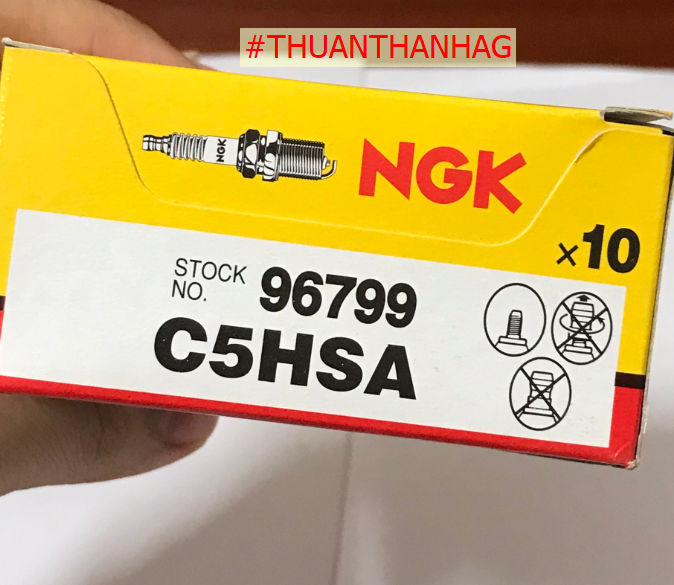 [Ảnh thật] Bugi NGK Xe Dream Wave C5 96799