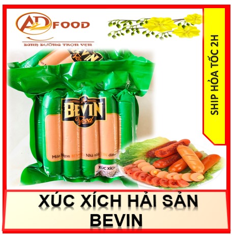 1kg XÚC XÍCH HẢI SẢN BEVIN