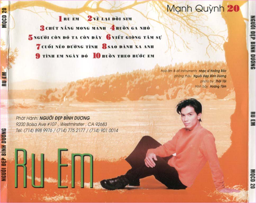 Bộ 08CD Mạnh Quỳnh do trung tâm NĐBD phát hành