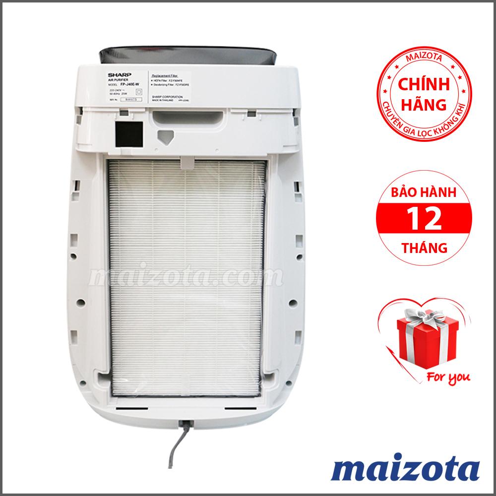 [Trả góp 0%]Máy lọc không khí Sharp FP-J40E-W