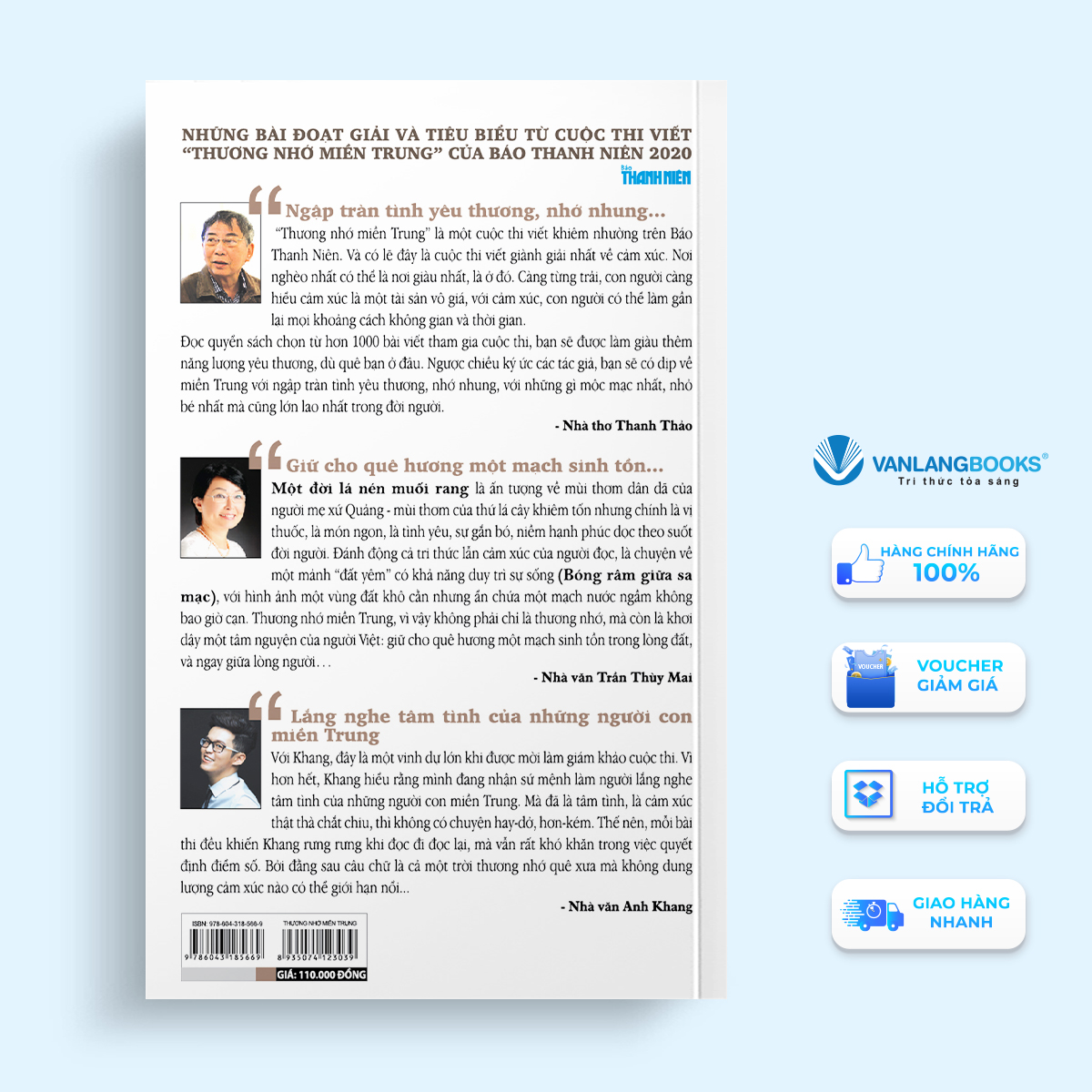 Sách - Thương Nhớ Miền Trung-Vanlangbooks