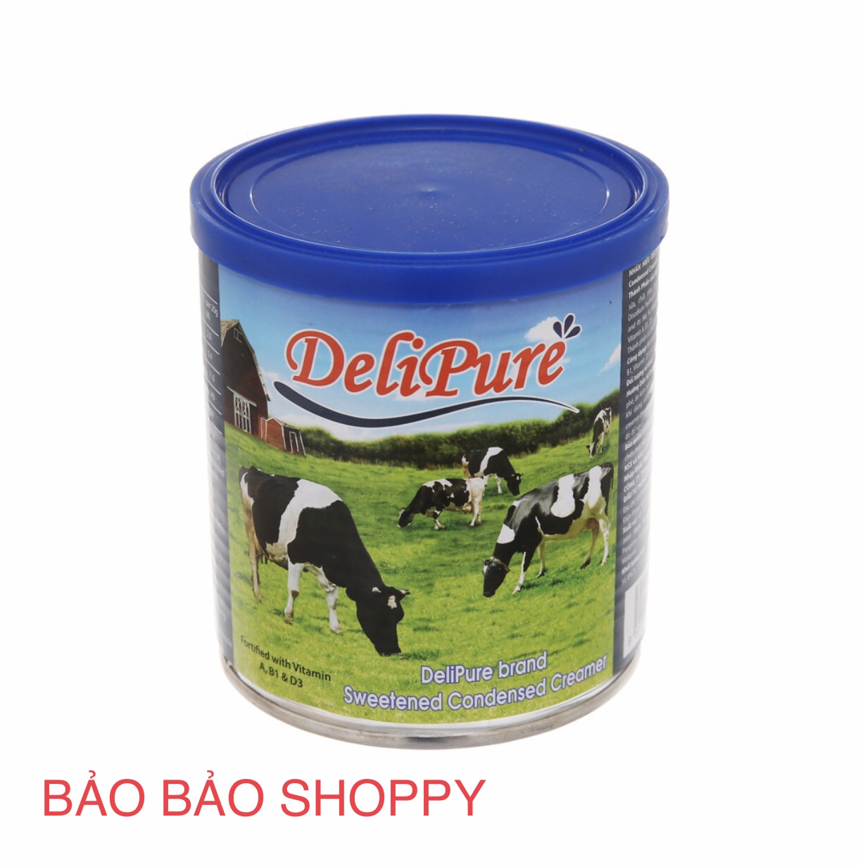 ( DATE 2/2024) [HCM]Combo 2 lon sữa đặc có đường Delipure (1 kg/ lon)