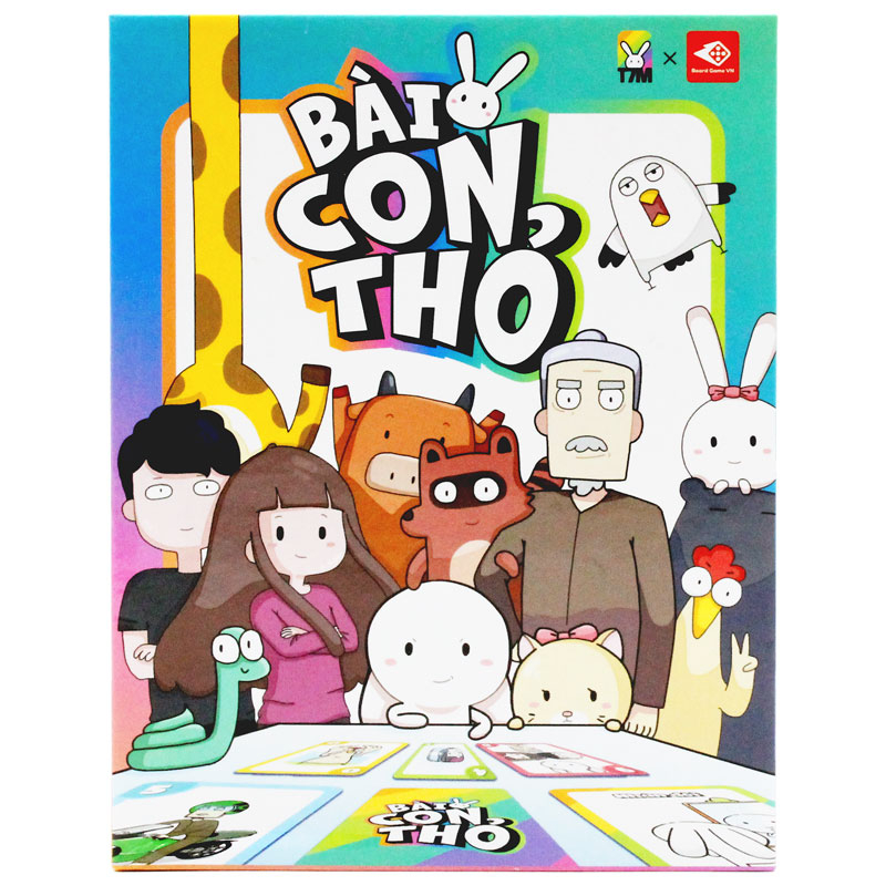 Đồ Chơi Boardgame Bài Con Thỏ - Board Game VN