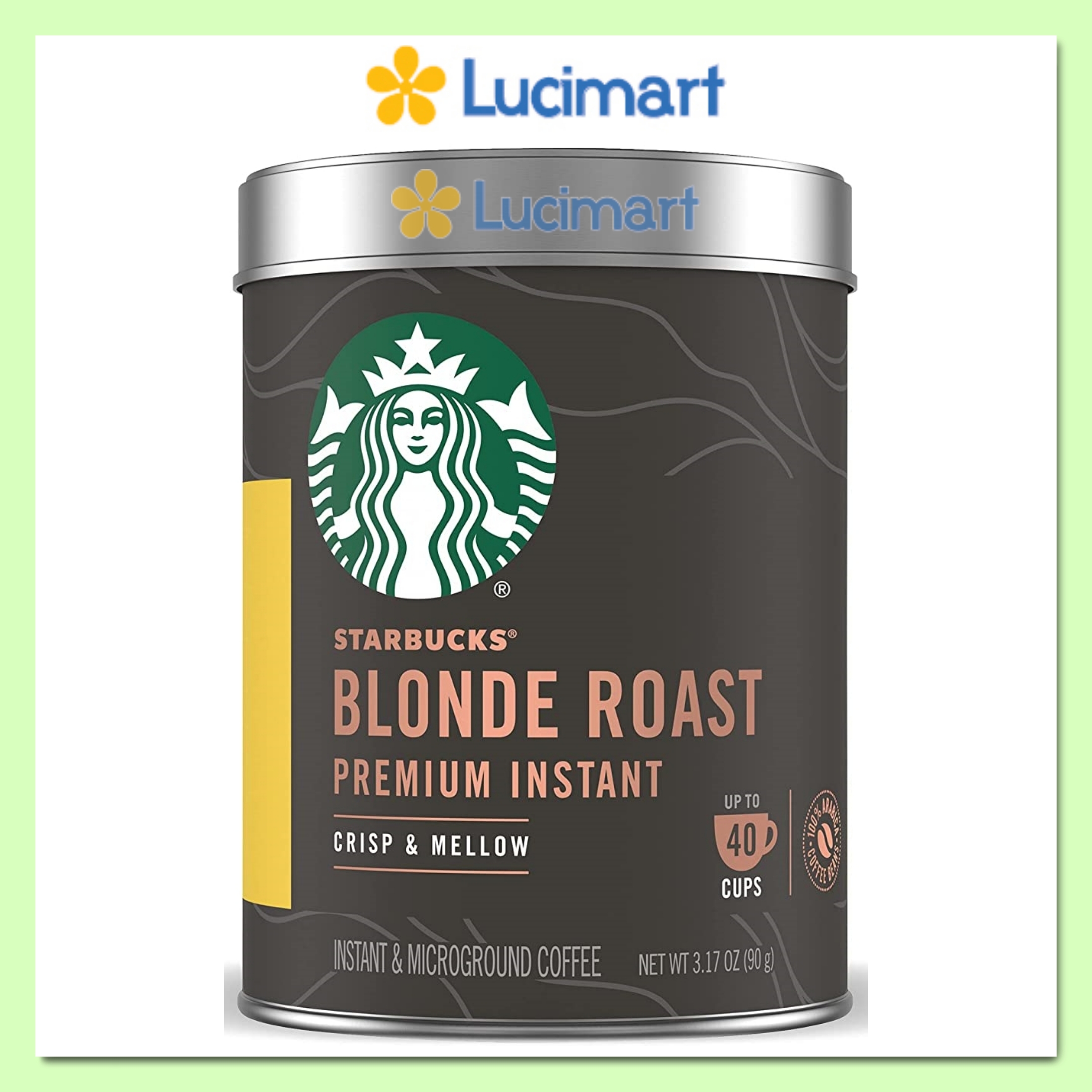 Cà phê Starbucks hòa tan 100% cà phê Arabica [Hàng Mỹ]