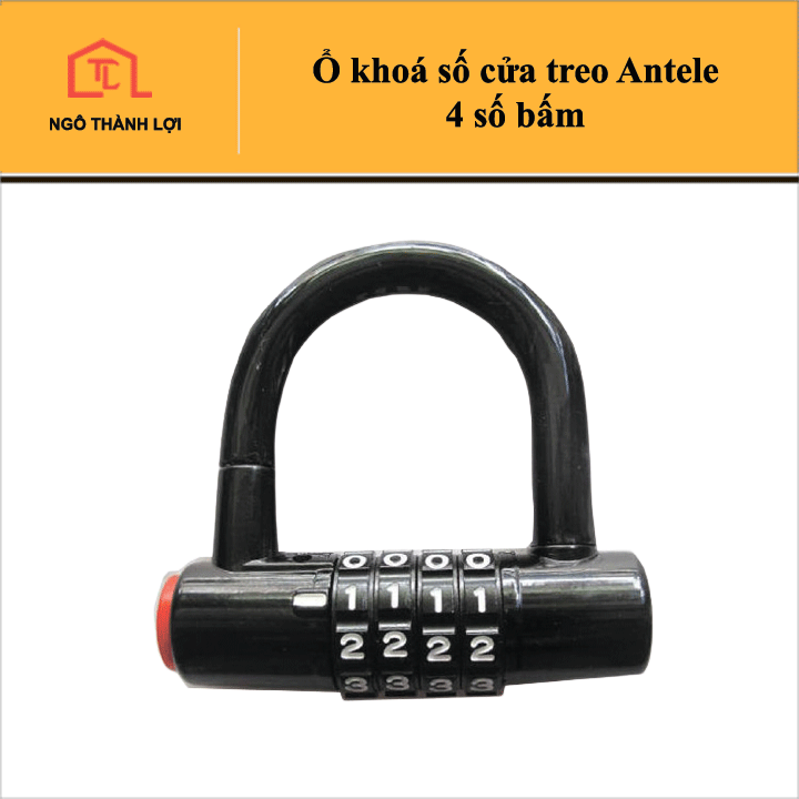 Ổ khoá Antehle 4 số bấm - Khóa số(4 số)