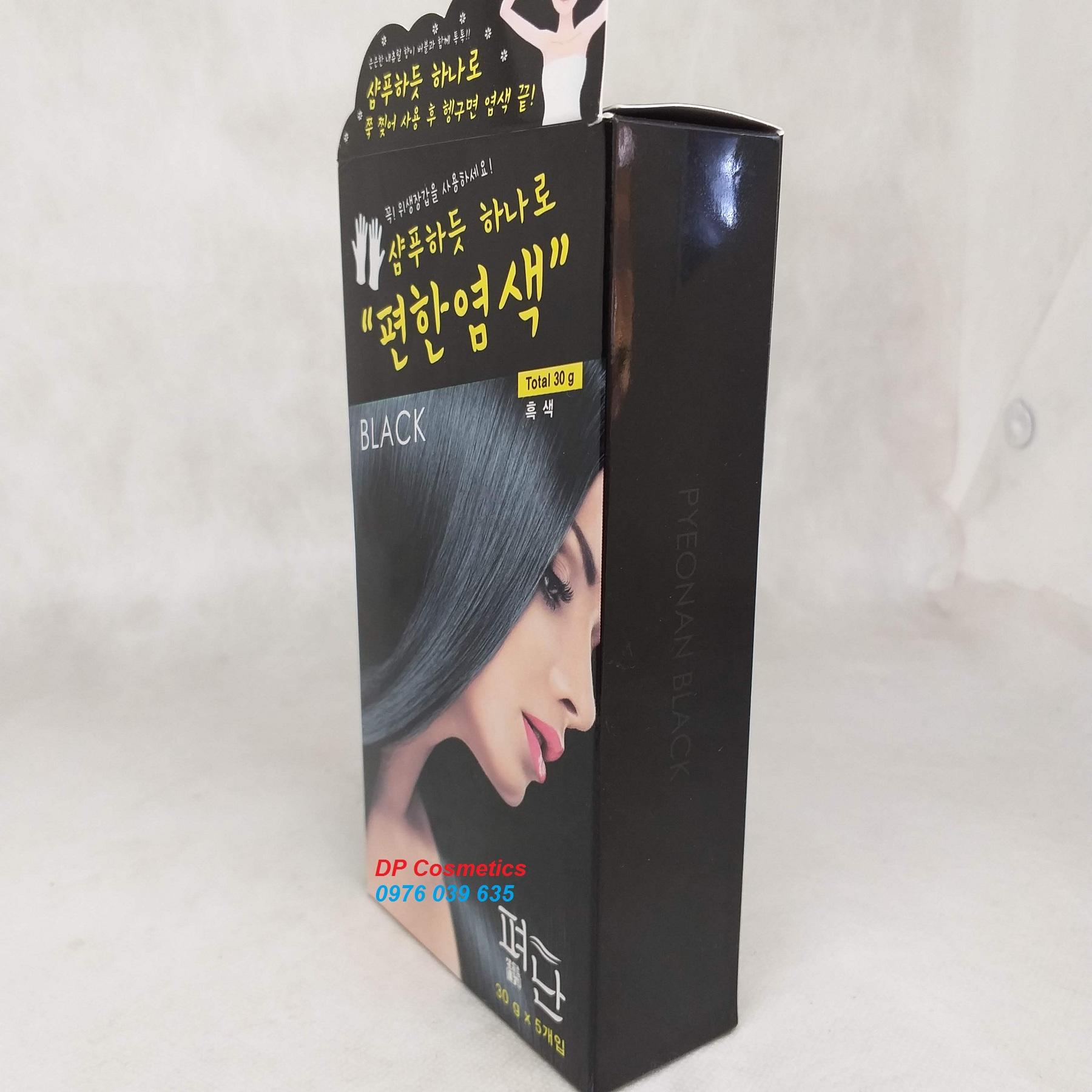 [HCM]Gội nhuộm đen Hàn Quốc PYEONAN ( 1 gói )