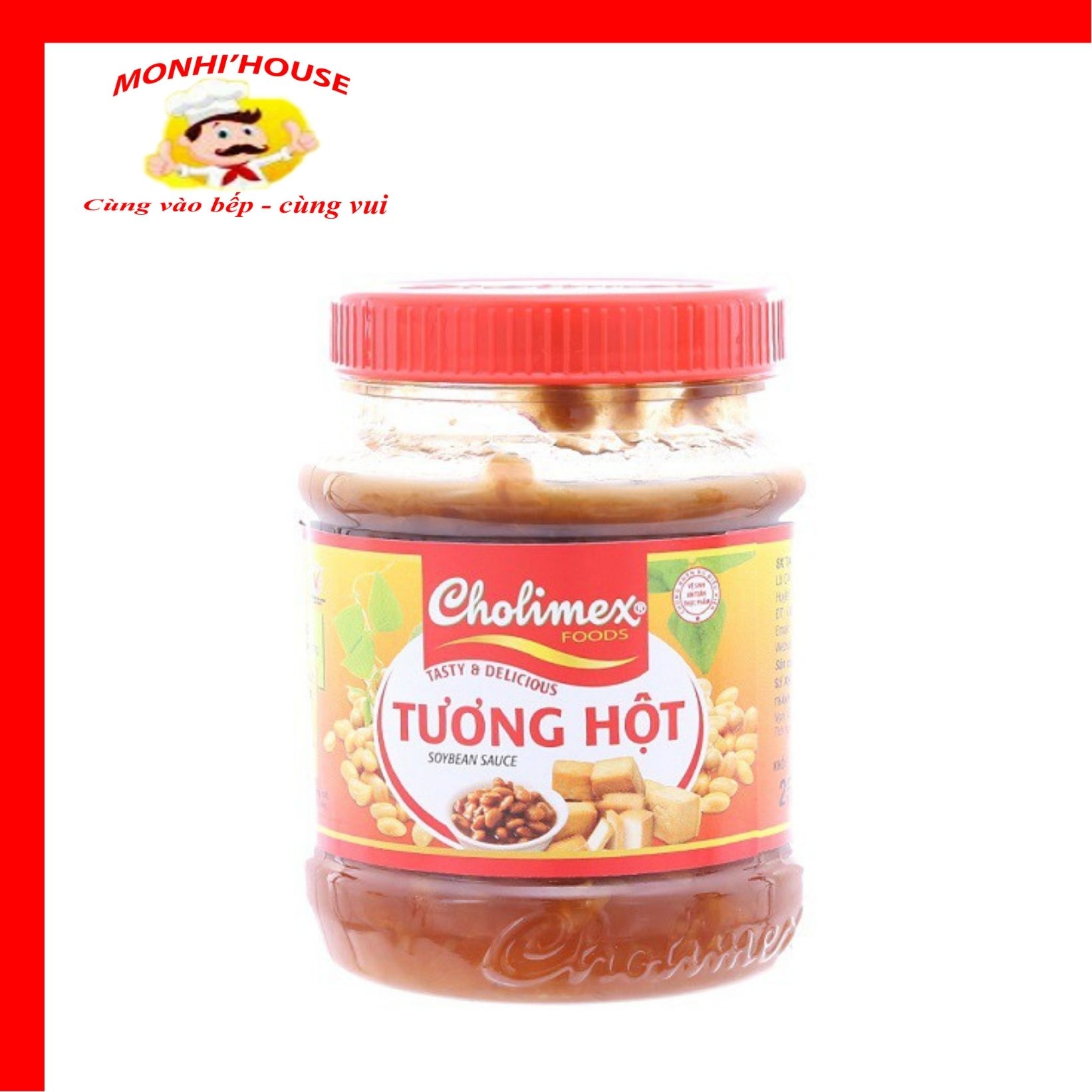 250G TƯƠNG HỘT CHOLIMEX [LÀM TỪ ĐẬU NÀNH NGUYÊN CHẤT]