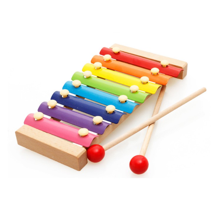 Nhạc cụ Đàn Gõ Xylophone 8 Thanh Cho Bé