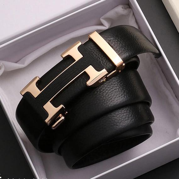 Thắt lưng dây nịt nam khóa tự động (Full hộp đựng)