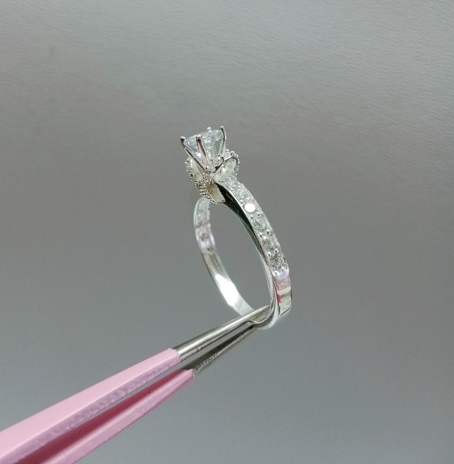 Nhẫn đính đá Bạc Ta cao cấp siêu xinh - Nhẫn bạc nữ